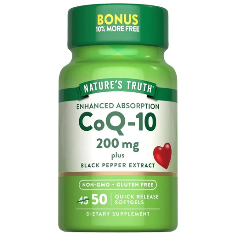 COQ-10 200 MG 50 Softgels