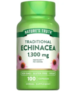 ECHINACEA 1,300 MG 100 Capsules