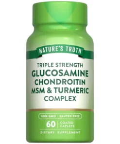 GLUCOSAMINE CHONDROITIN MSM & TURMERIC COMPLEX 60 Capsules