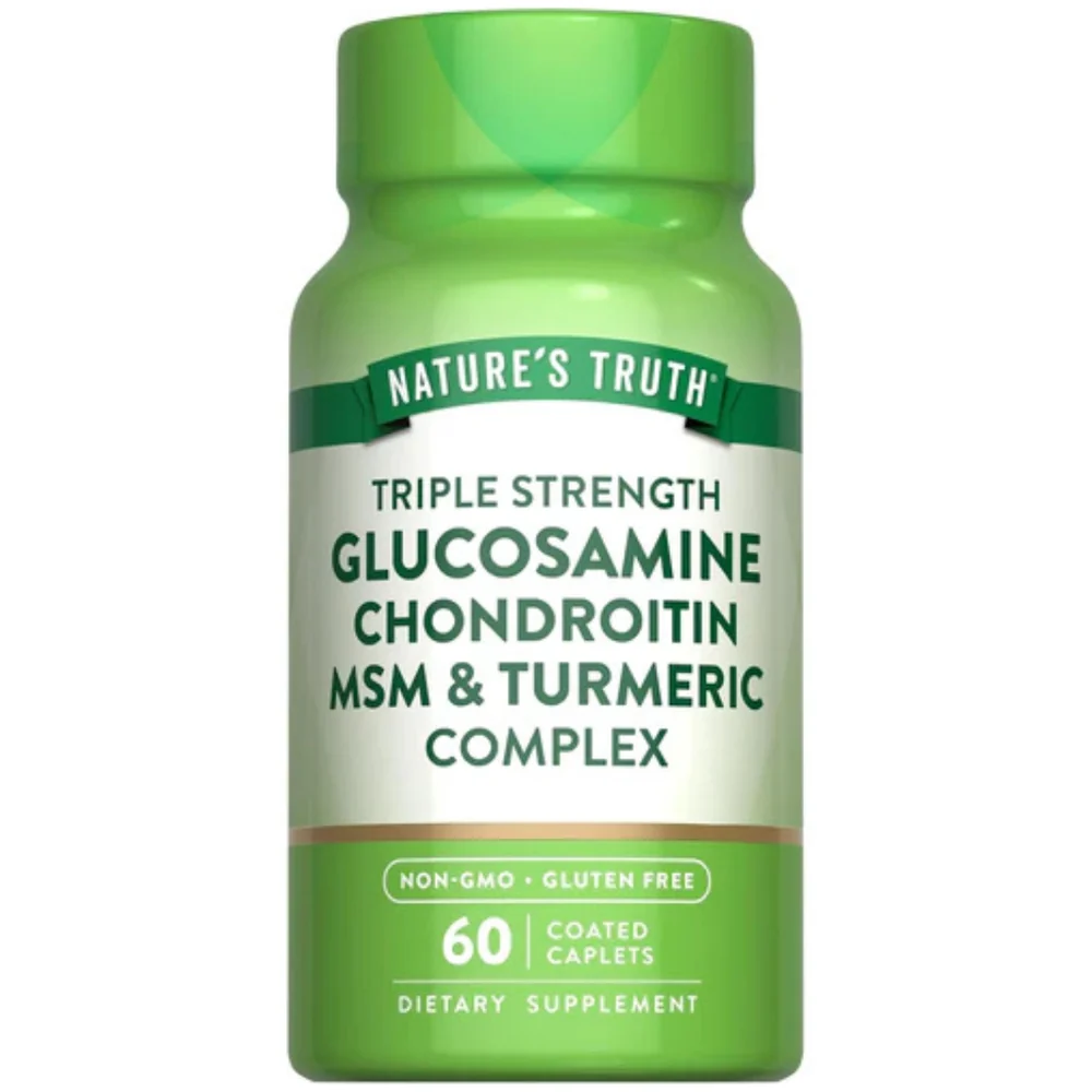 GLUCOSAMINE CHONDROITIN MSM & TURMERIC COMPLEX 60 Capsules