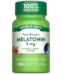 Nature Truth Melatonin 3mg Fast Dissolve