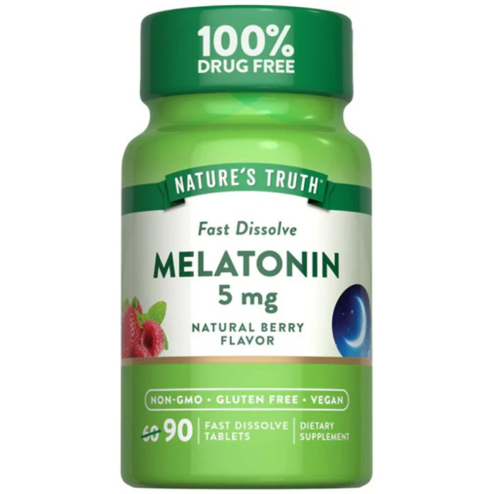 MELATONIN 5 MG 90 Fast Dissolve Tabs