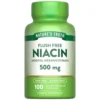 NIACIN 500 MG 100 Capsules