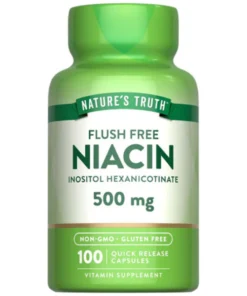 NIACIN 500 MG 100 Capsules