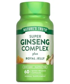 Super GINSENG COMPLEX With Royal Jelly 60 Capsules