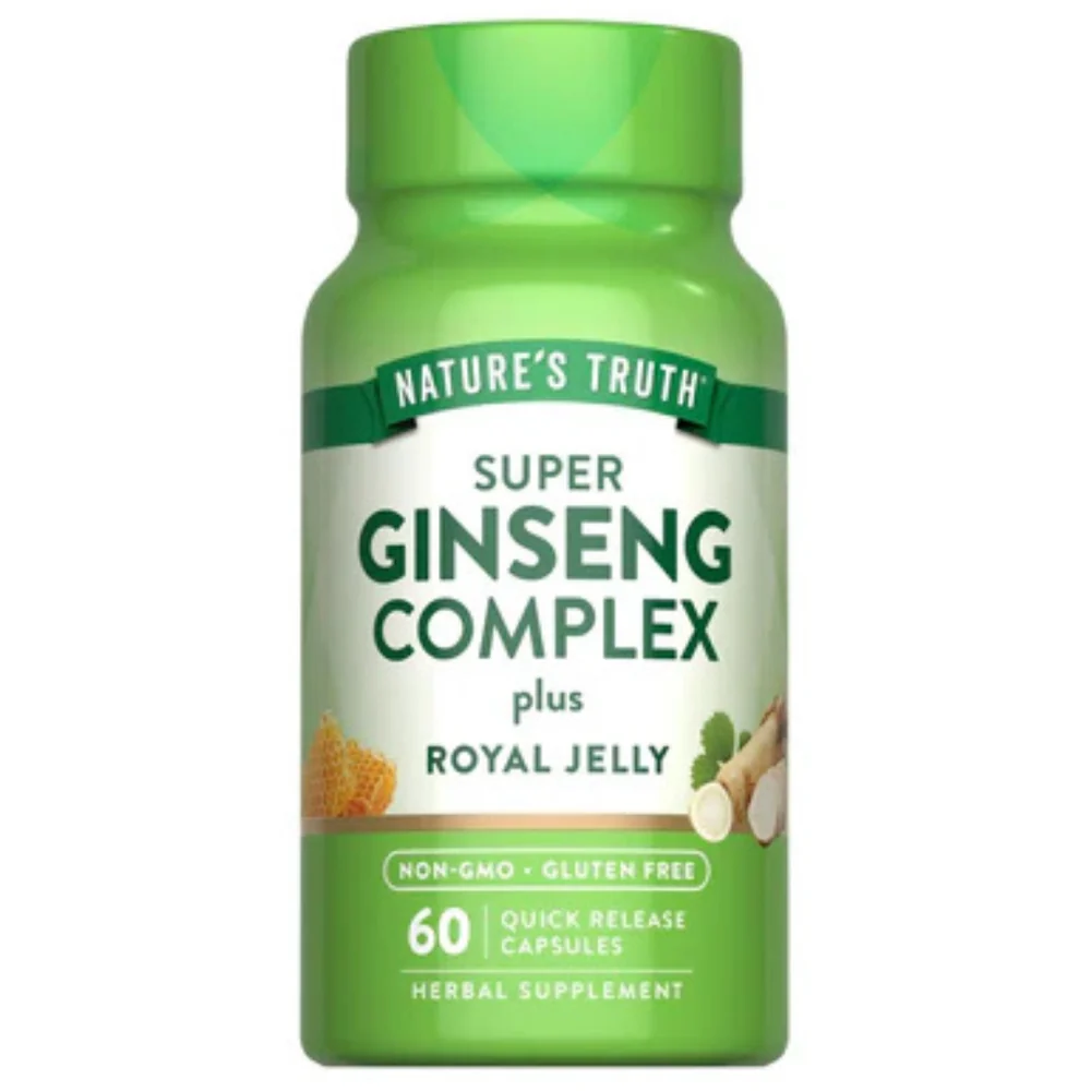 Super GINSENG COMPLEX With Royal Jelly 60 Capsules