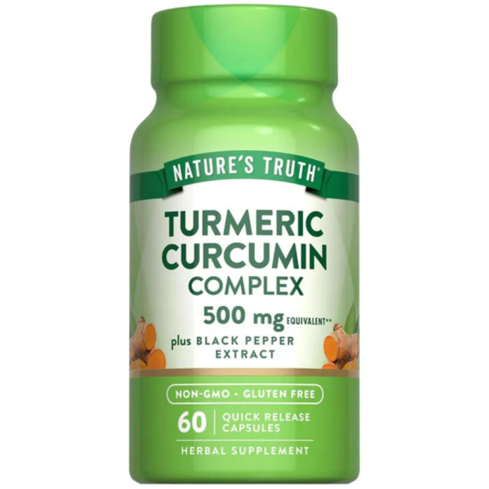 TURMERIC CURCUMIN 500 MG 60 Capsules