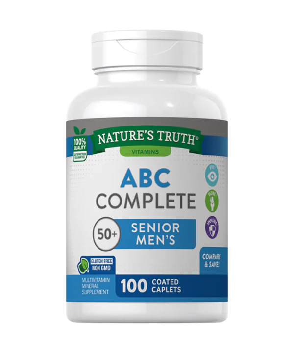 ABC Senior Men 50+ Coated Caplets