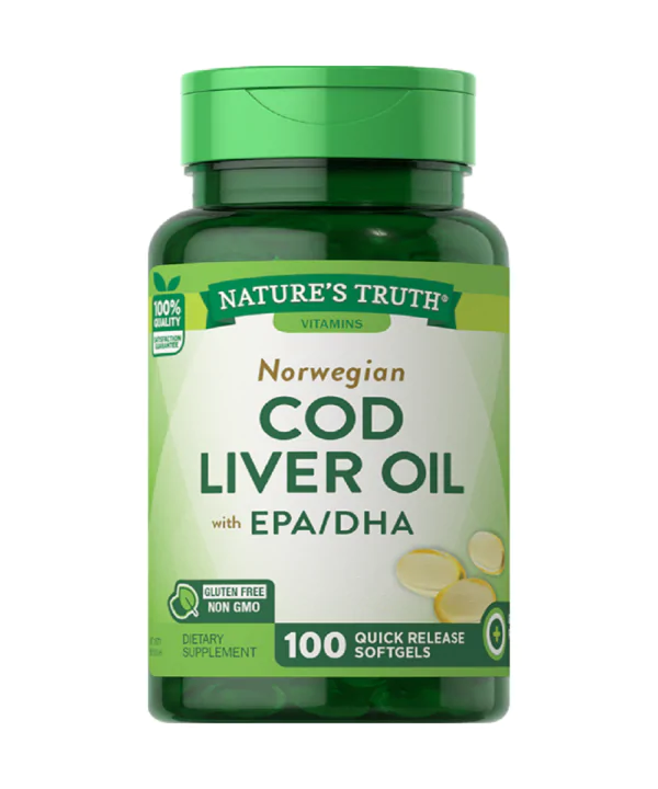 COD LIVER OIL WITH EPA/DHANT1571100 Softgels