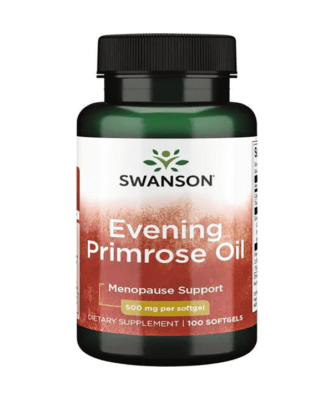 Evening Primrose OIL 500 mg, Item#SWE008, 100 Softgels,