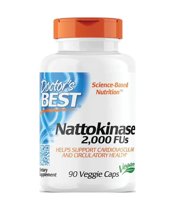 Nattokinase 2000 FUs, Item#DB088, 90 Capsules,