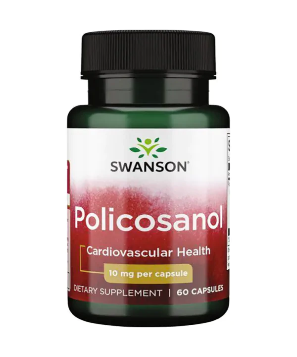 Policosanol 10 mg, Item#SWU268, 60 Capsules,