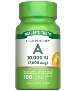 VITAMIN A 10,000IU 100 Softgels