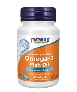 NOW Omega-3 Fish oil 30 Ct