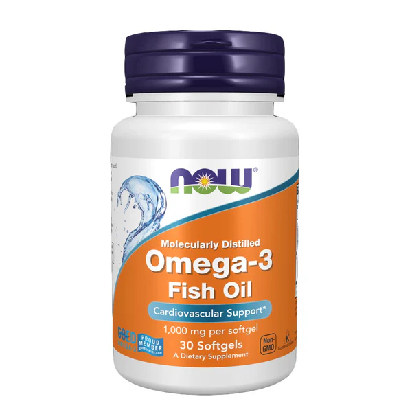 NOW Omega-3 Fish oil 30 Ct