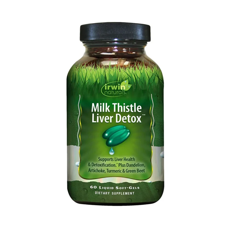 Irwin Natural Milk Thistle Liver Detox 60 Liquid Softgels