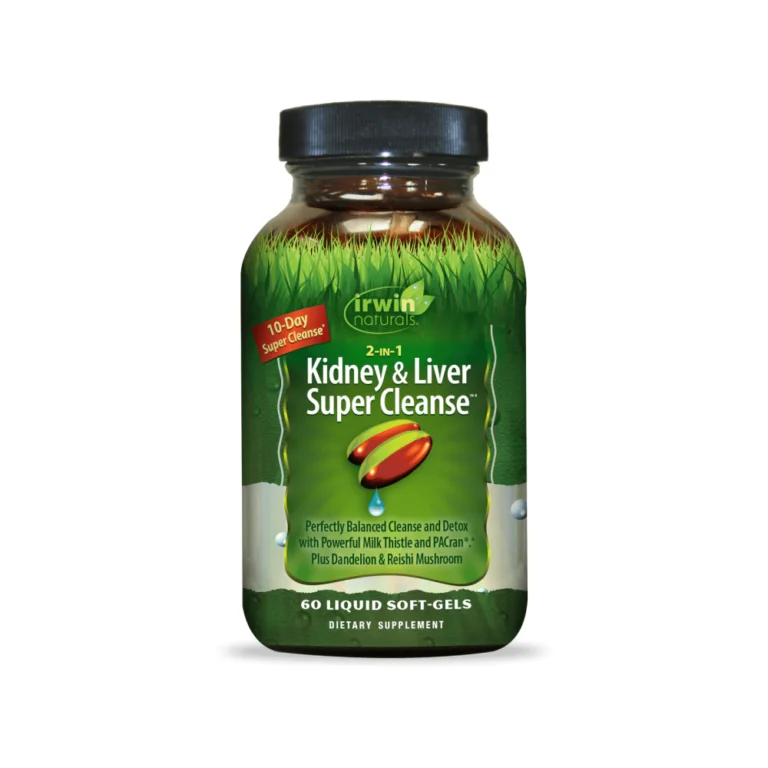 Irwin Naturals 2-IN-1 Kidney & Liver Super Cleanse 60 Liquid Softgels