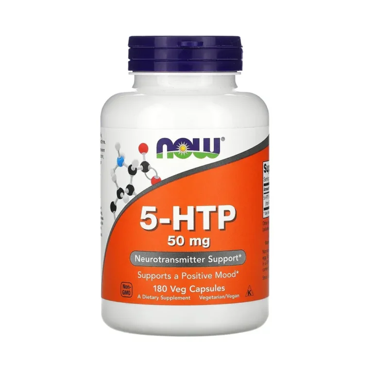 Now Foods 5-HTP 50 mg 180 Veg Capsules