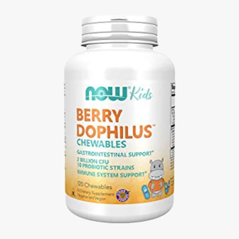 NOW Foods Berry Dophilus Kids 120 Chewables