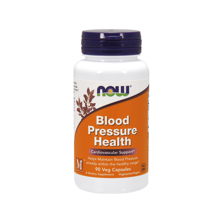 NOW Foods Blood Pressure Health 90 Veg Capsule