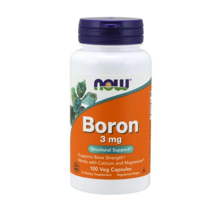 NOW Foods Boron 3mg 100 Capsules