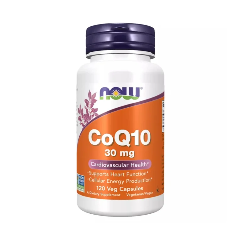 NOW Foods Coq10 30mg 120 Veg Capsules