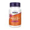 NOW Foods High Potency Vitamin D-3 5000IU 120 Softgels