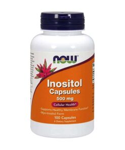 NOW Foods Inositol Cellular Health 500 mg 100 Capsules