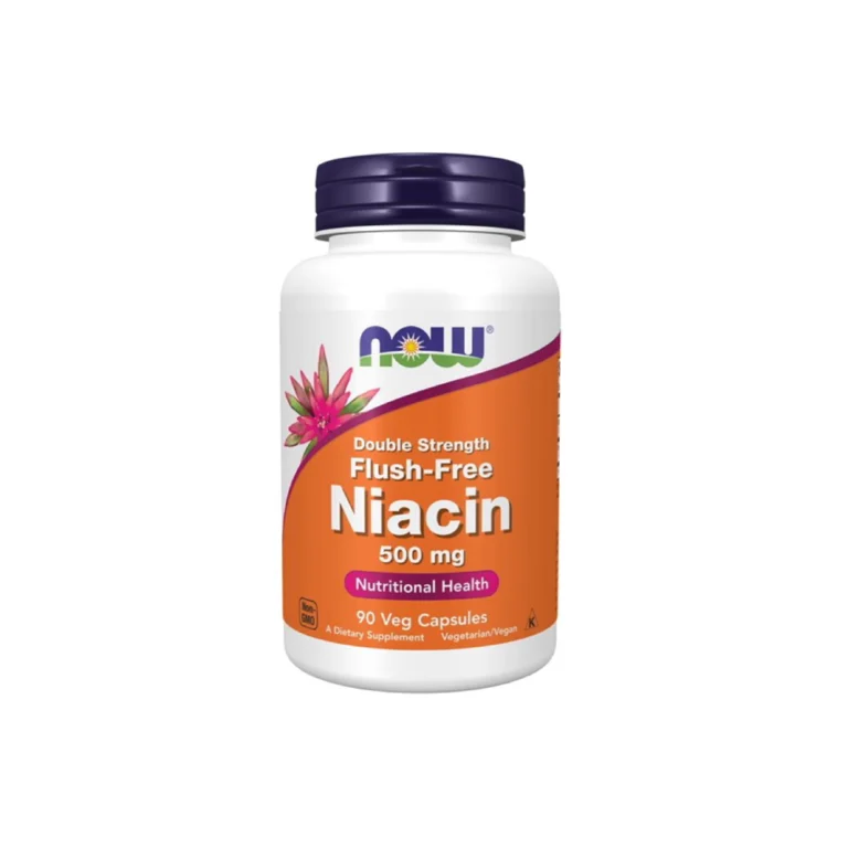 Now Foods Niacin Double Strength Flush Free 500mg Nutritional Health 90 Veg Capsules