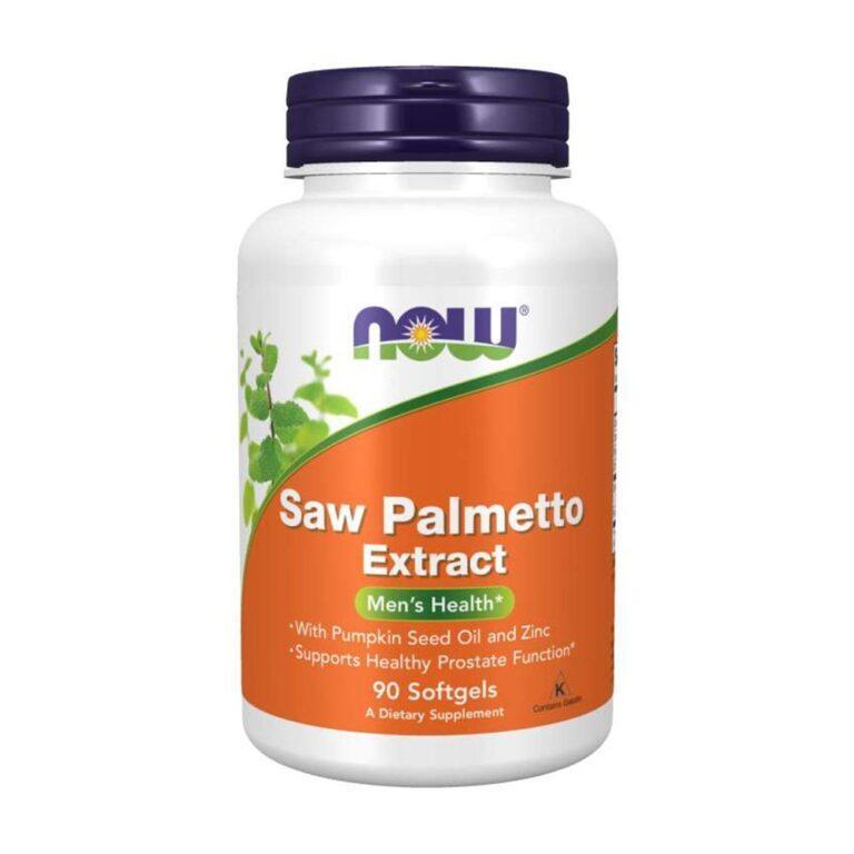 NOW Foods Saw Palmetto Extract 320mg 90 Veggle Softgels