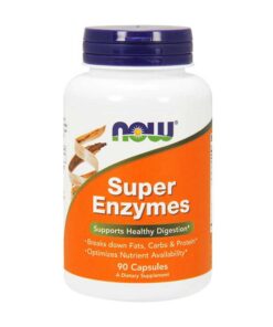 NOW Foods Super Enzymes Supports Healthy Digestion 90 Capsule-