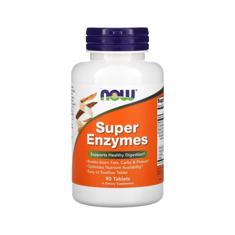 Now Foods Super Enzymes Supports Healthy Digestion 90 Tablets