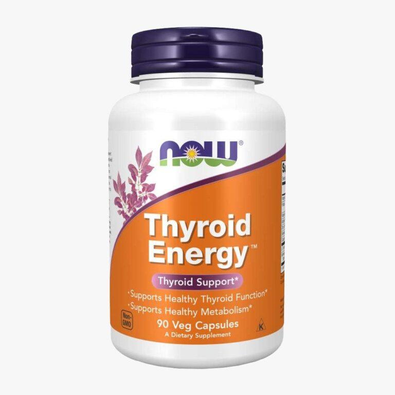 NOW Foods Thyroid Energy Support Healthy Metabolism 90 Veg Capsules