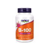 NOW Foods Vitamin B-100 Nervous System Health, 100 Veg Capsule