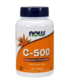 NOW Foods Vitamin C 500 250 Tablets