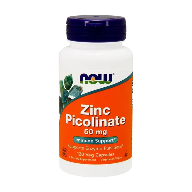 NOW Foods Zinc Picolinate 50mg 120 Capsules