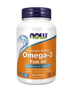 NOW Foods Omega-3 Fish oil 100 Ct