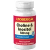 Choline & Inositol 500mg 100 Veg Capsules