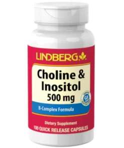 Choline & Inositol 500mg 100 Veg Capsules