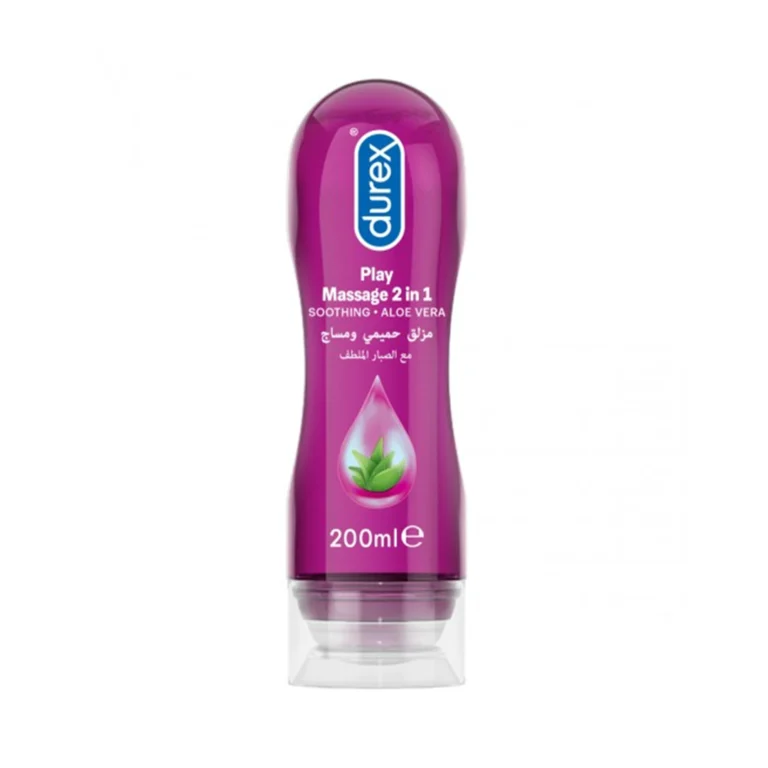 Durex Play Massage 2 In 1 Soothing Aloe Vera 200ml