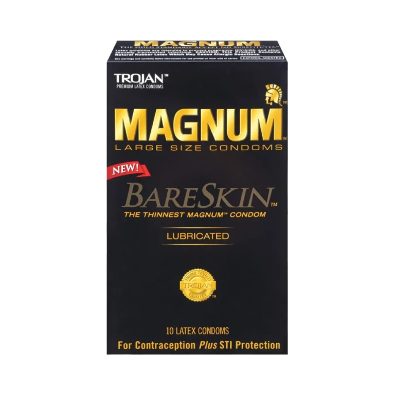 Trojan Magnum Large Size Condoms Bare Skin The Thinnest Condom 10 Lubricated Condoms