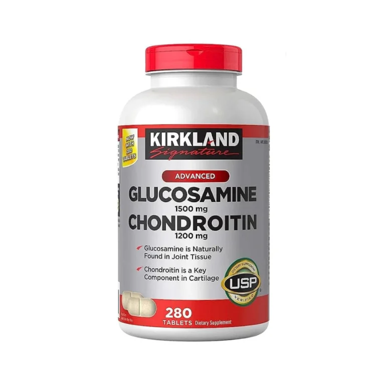 Kirkland Signature Advanced Glucosamine 1500mg Chondroitin 1200mg – 280 Tablets