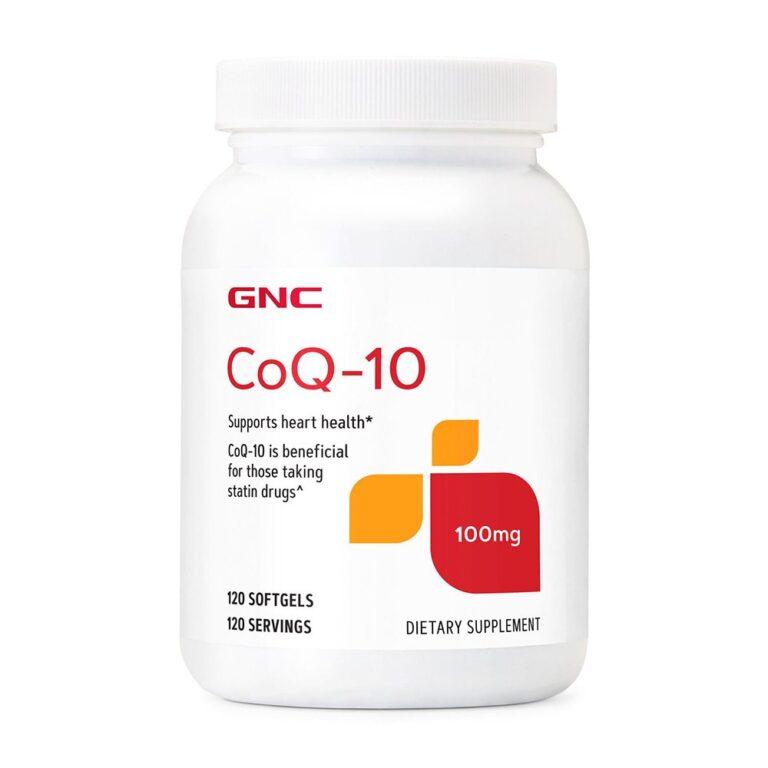 GNC COQ10 100mg, 120 Softgels