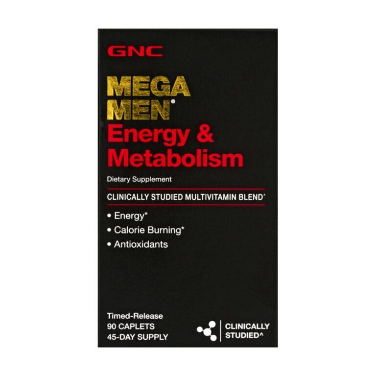 GNC Mega Men Energy & Metabolism 90 Caplets