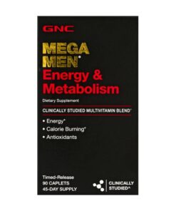 GNC Mega Men Energy & Metabolism 90 Caplets