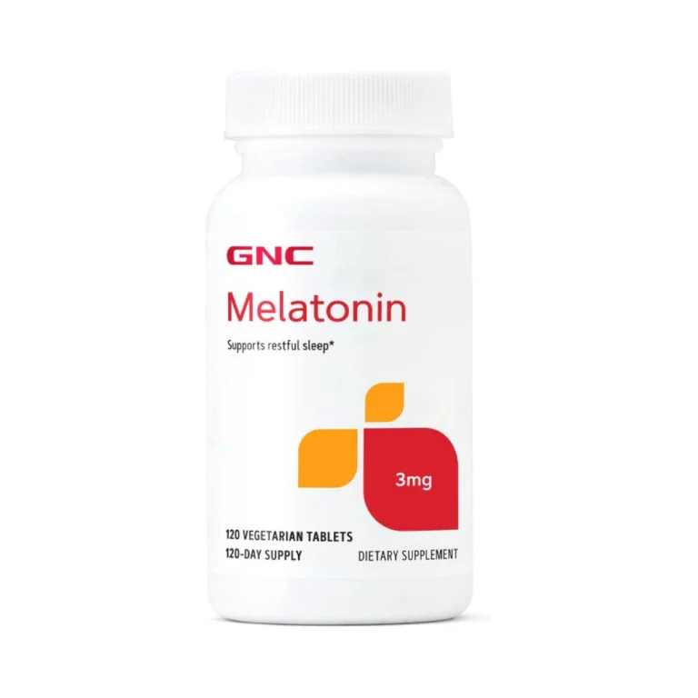 GNC Melatonin 3mg 120 Vegetarian Tablets