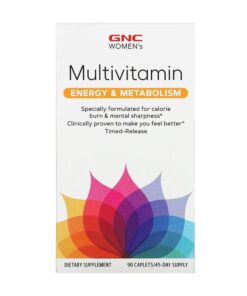 GNC Womens Multivitamin Energy & Metabolism 90 Caplets