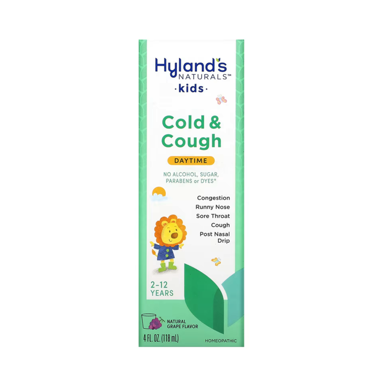 Hylands Kids Cold & Cough Day Time For 2-12 Years For Congestion, Runny Nose, Sore throat And Cough expiry (30/3/2024)