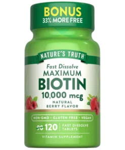Biotin 10,000 mcg | Maximum Strength