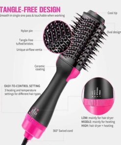 One Step Hot Air Brush (Dryer + Styler)